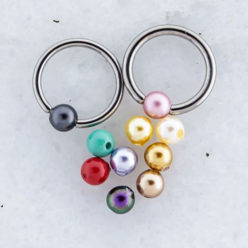 Pearls Captive Bead 3mm