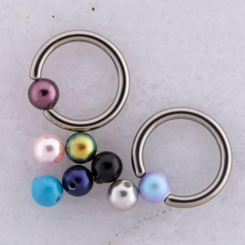 Pearl Captive Bead 4mm
