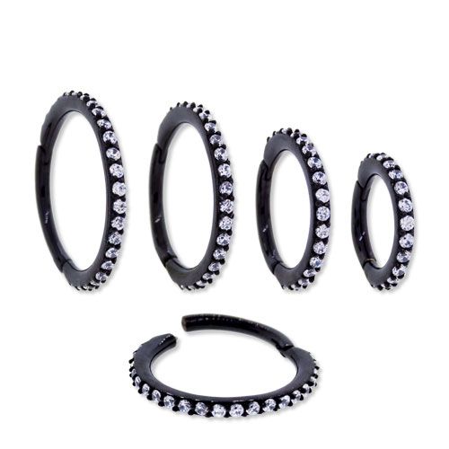 HINGED SEGMENT RING WITH GEMS