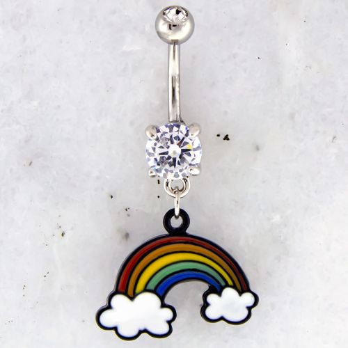 RAINBOW NAVEL RING