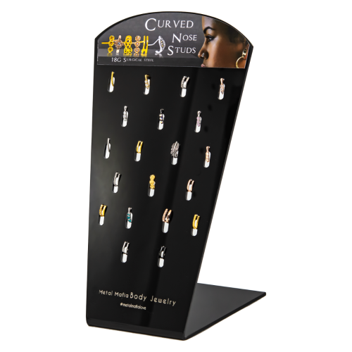 PRE-MERCHANDISED NOSE CURVE DISPLAY