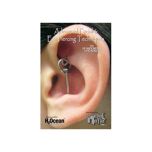 ADVANCED FACIAL AND EAR PIERCING DVD
