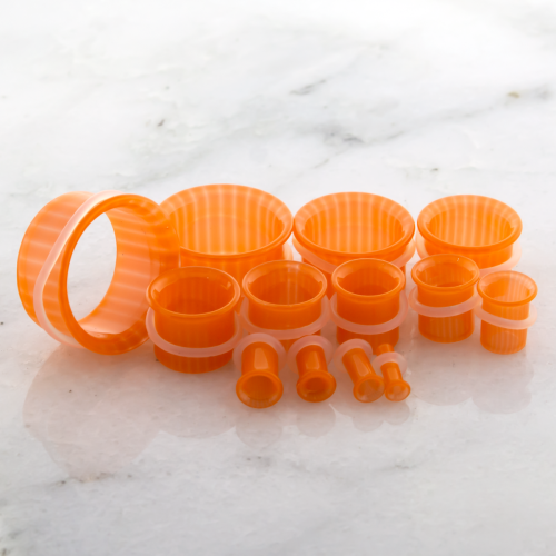 SINGLE FLARE GLASS TUNNEL - LAVA