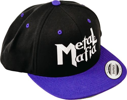 METAL MAFIA YP Classics - Flat Bill Snapback Cap -PURPLE