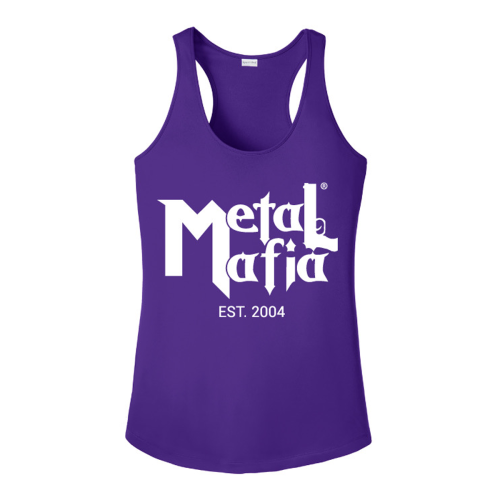 Ladies sport tek Metal Mafia racerback tank