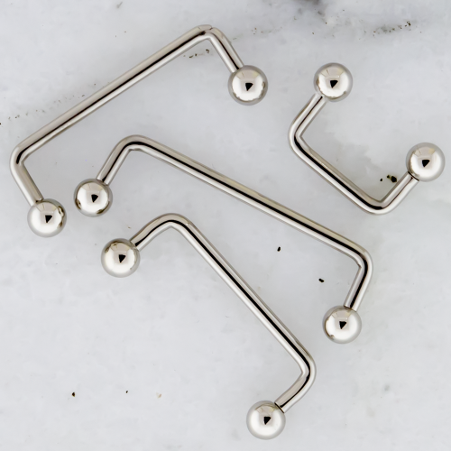 14G 90 SURFACE BARS WITH BALLS 3/16 RISE