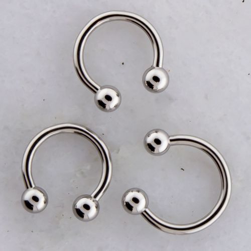12G EXTERNALLY THREADED STEEL HORSESHOE