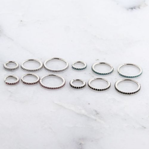 HINGED SEGMENT RING WITH GEMS