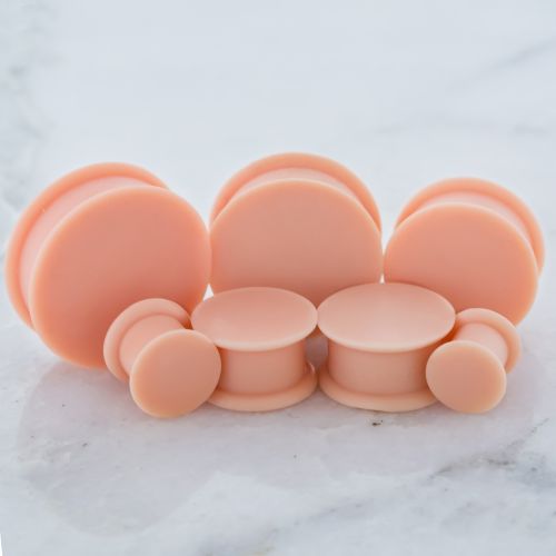 TATTOOABLE SILICONE EAR PLUGS