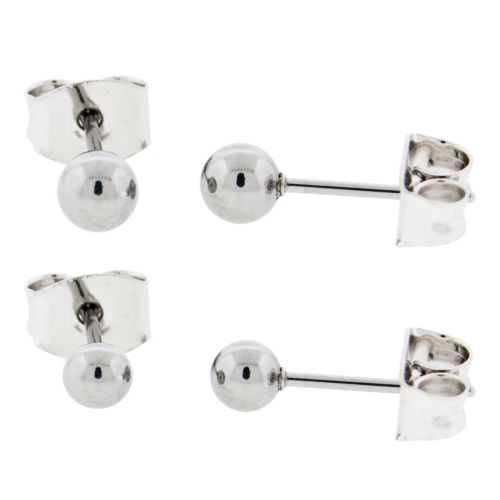 STEEL EARRING STUDS