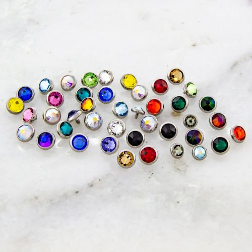 14G STEEL INTERNALLY THREADED GEM DISCS