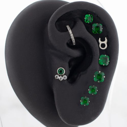 Titanium Threadless- Astrology/ Taurus - Ear Curation